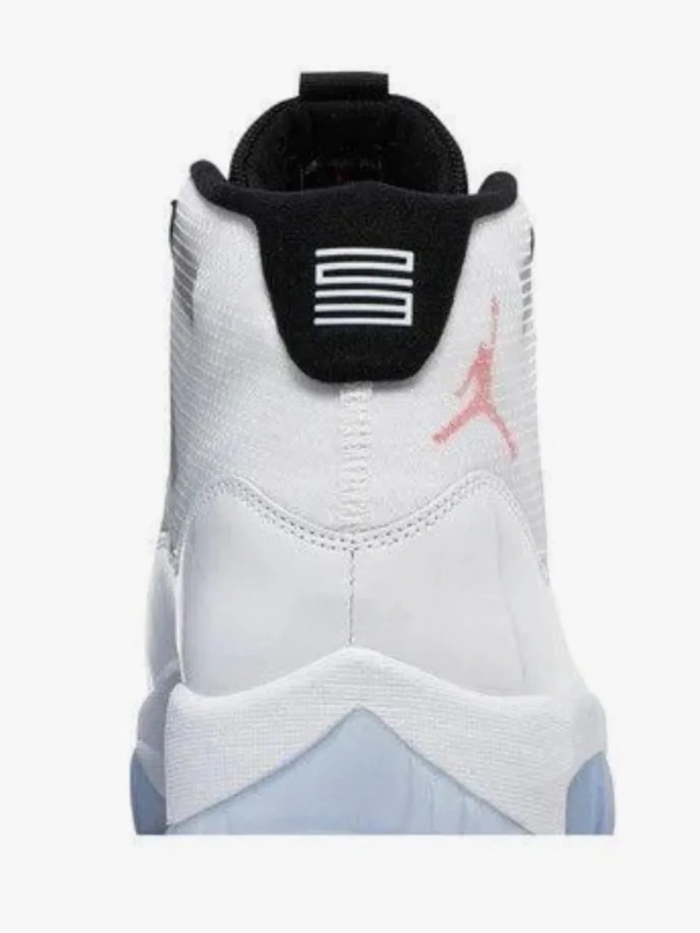 Jordan Air 11 Adapt Sneakers Version 1.0 2010 men's — White with Pink Accent